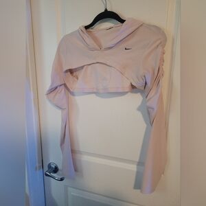 Nike Light Pink Cropped Top